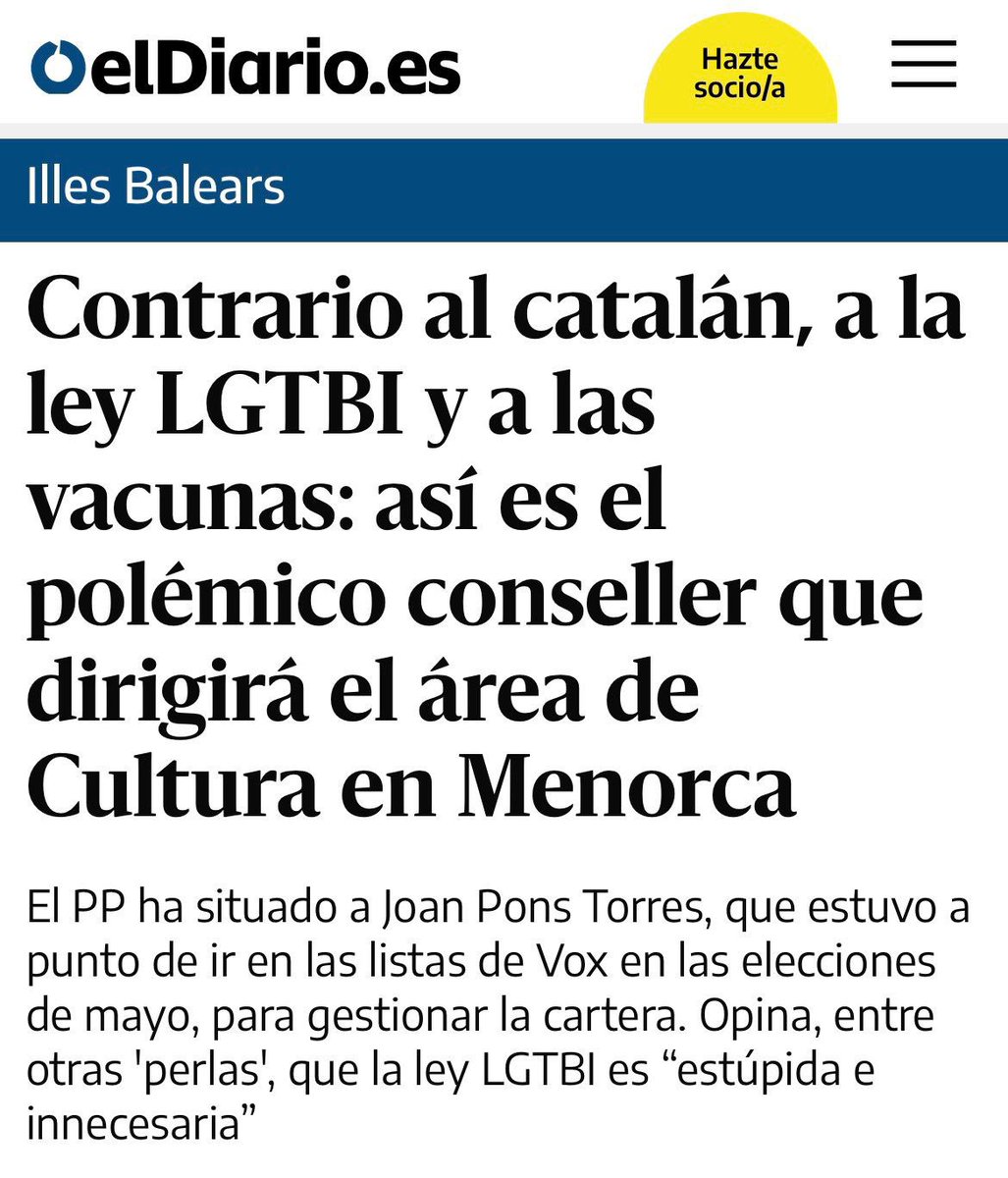 F_Armengol's tweet photo. 𝗘𝗹 𝗽𝗮𝗰𝘁𝗲 𝗱𝗲 𝗹’𝗼𝗱𝗶.

La societat necessita menys odi i més empatia, menys ocurrències i més ciència, més coneixement i menys incultura.

23J. Reaccionem. Ens hi jugam molt. https://t.co/M6mxM23Ml2
