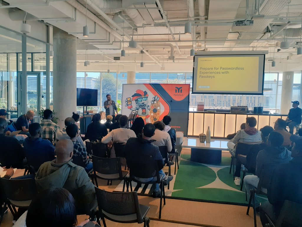 @dean_w_cowley Showing Us The Future Of Signing Into Apps 'Passkeys' 🔑 

@codemaster263 @Nomsarm @pamelaahill @wayne_gakuo @downtempo @GDG_Nairobi @GoogleCloudTech @MpiloTech @GDGJohannesburg @KapFreshMusic @GDGCapeTown @mikegeyser @meetslick @webkit @wangerekaharun