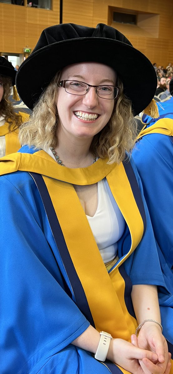 So proud of our daughter, conferred with her PhD today by @UCD_physics @ucddublin @ucdscience @WomeninSTEM23