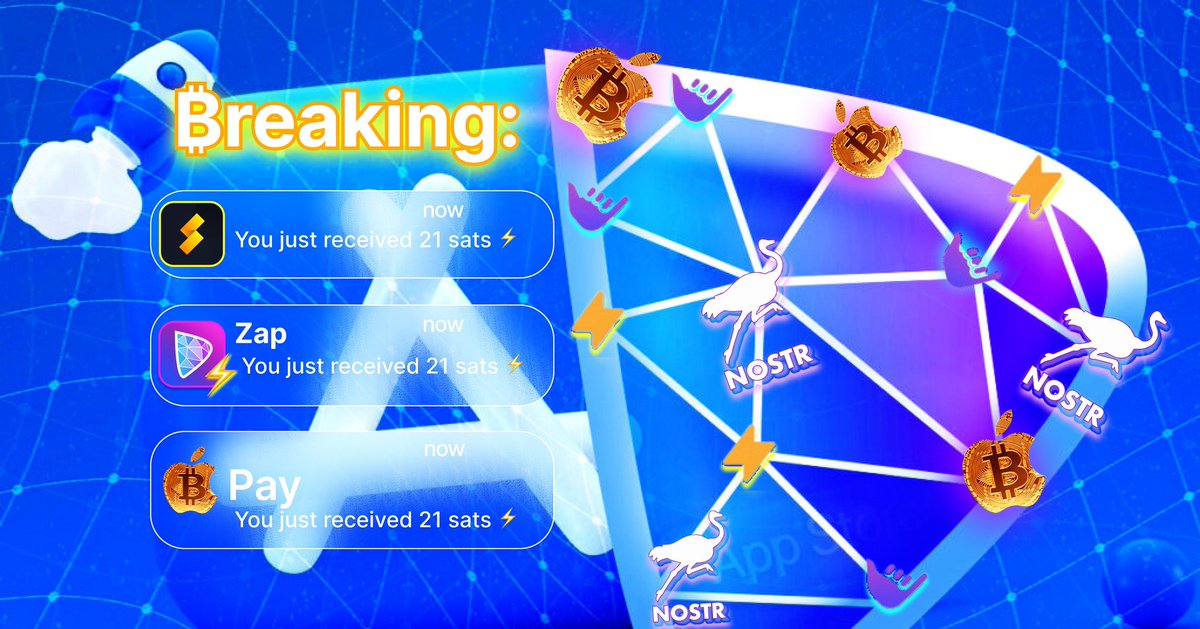 VicVerse_9's tweet photo. ⚡️₿𝗥𝗘𝗔𝗞𝗜𝗡𝗚: #Bitcoin GIVEAWAY soon🚀
You just received 210,000 sats from @LifPay
FreeSpeech & Zap
You can Zap
On NOSTR
With Your
Own Node & LifPay
#freezaps #Nostr #Bitcoin @damusapp #sat #damus https://t.co/n7qY2A2PcK