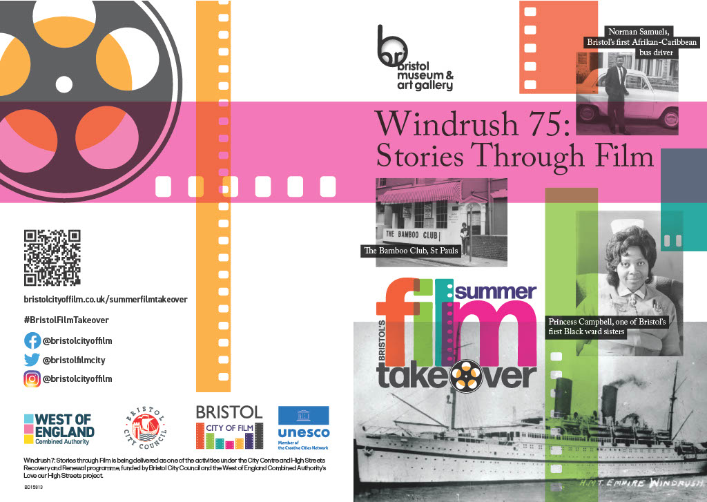 BristolFilmCity's tweet photo. Next week we kick off our Summer Film Takeover celebrating #Windrush75 with FREE screenings of a specially curated film programme. Come along to  @vmobilecinema in Broadmead #Bristol from 22-24 June (10am-5pm) to take part. Brought to you by @bristolmuseum https://t.co/LLfh71QpNG https://t.co/nvTYQRK0SQ