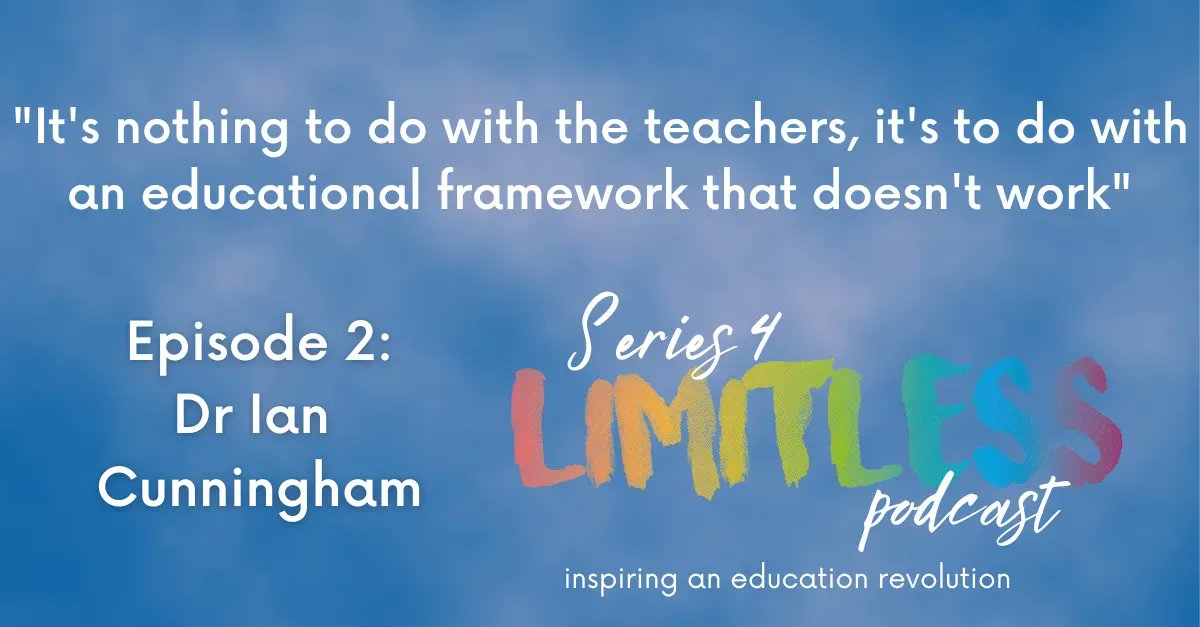 'It's nothing to do with the teachers, it's to do with an educational framework that doesn't work' My podcast episode with @snlcbrighton about why education isn't working is now out. Would his approach have made a difference to you? buff.ly/3NIc1tf #podcast