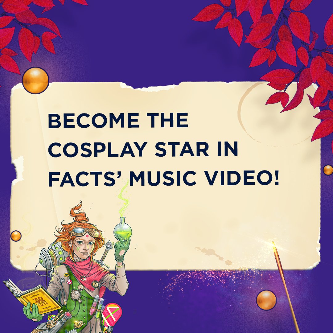 FACTSConvention's tweet photo. 📣 Calling all #cosplayers!
FACTS is teaming up with Belgian singer #GeneThomas to make a FACTS theme song and music video. 🔎 That is why we are looking for enthusiastic cosplayers.
🎬 Film day: July 5th, 2023.
Interested? Fill in the form! 👉https://t.co/ZwtizHrgms https://t.co/WDqpNCAA1y