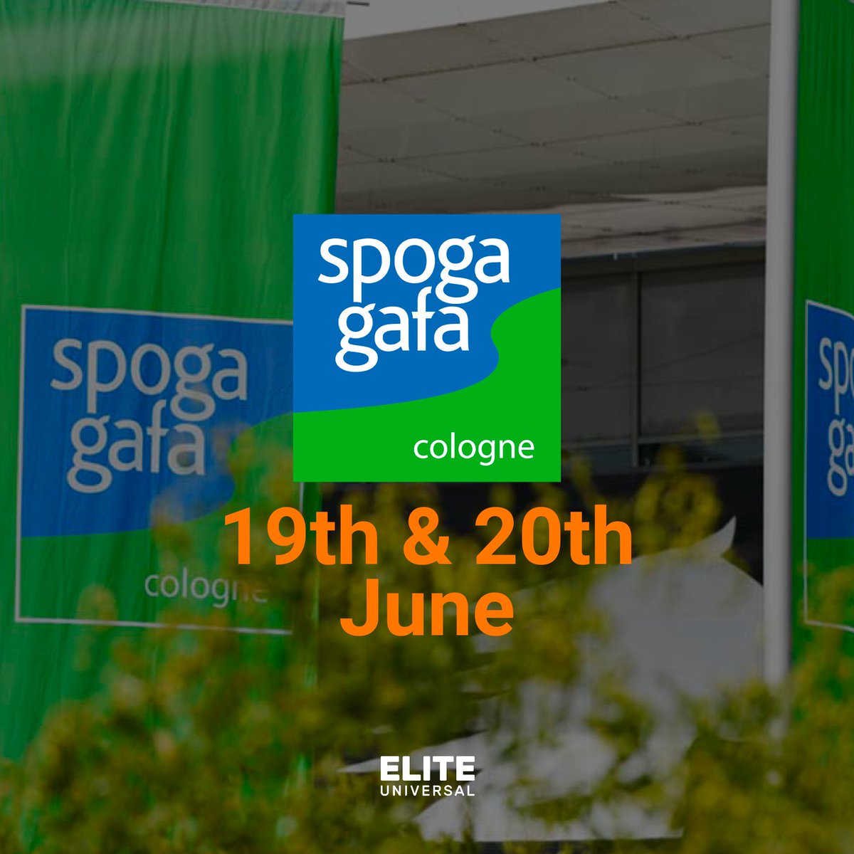 EliteUniversal1's tweet photo. We will be attending Spoga Gafa on 19th & 20th of June in Cologne!
Drop us a message or email Dan if you'd like to meet up and have a chat face to face; Dan.hiscock@eliteuniversal.co.uk
#EliteUniversal #Cargo #Transport #RoadFreight #Logistics #FreightForwarding https://t.co/r8cZmWlwHv