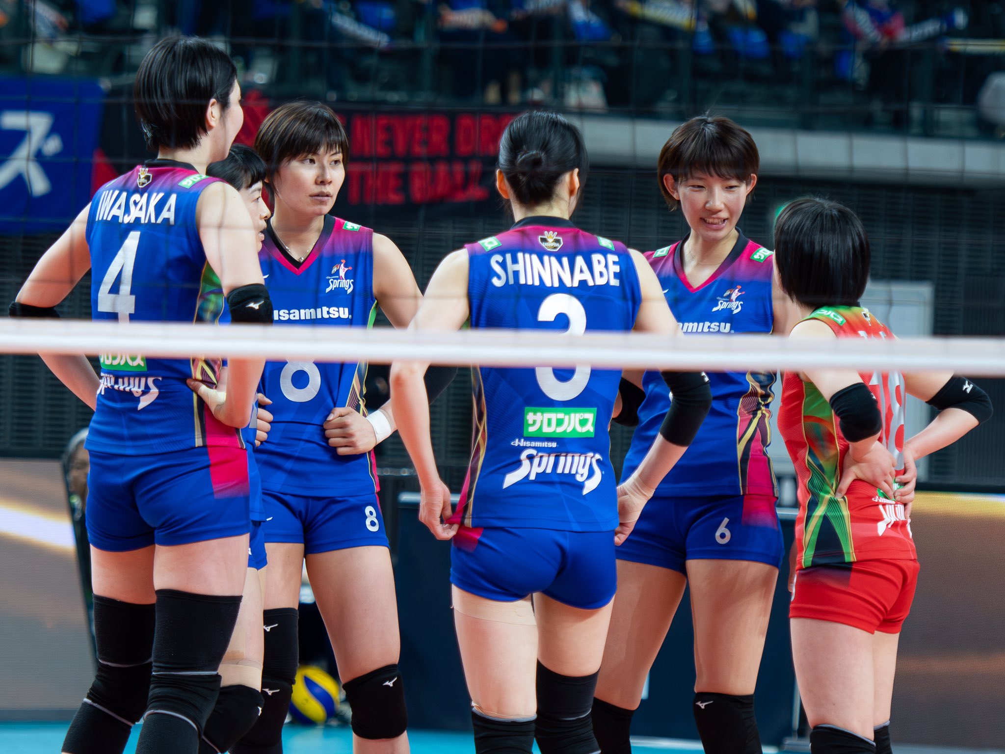 岩坂名奈選手の久光スプリングス全日本代表SVリーグ