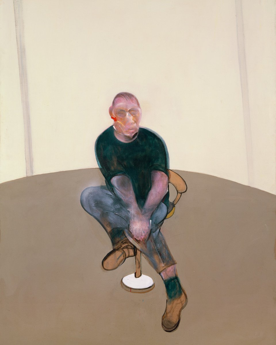 'Study for a Self-Portrait - Triptych', 1985 - 1986
Oil and aerosol paint on canvas
Triptych: Each panel: 78 x 58 in. (198 x 147.5 cm)

#francisbacon #BaconEstate #fineart #art