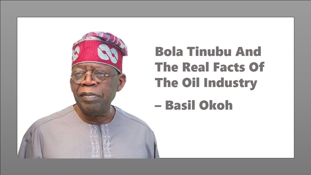 #Nigeria... EXPLOSIVE!!! 
Bola Tinubu And The Real Facts Of The Oil Industry by Basil Okoh 
Link: web.facebook.com/basil.okoh/pos…… #NINASisRight #ConstitutionIsTheProblem #TransitionNow #EndSARS