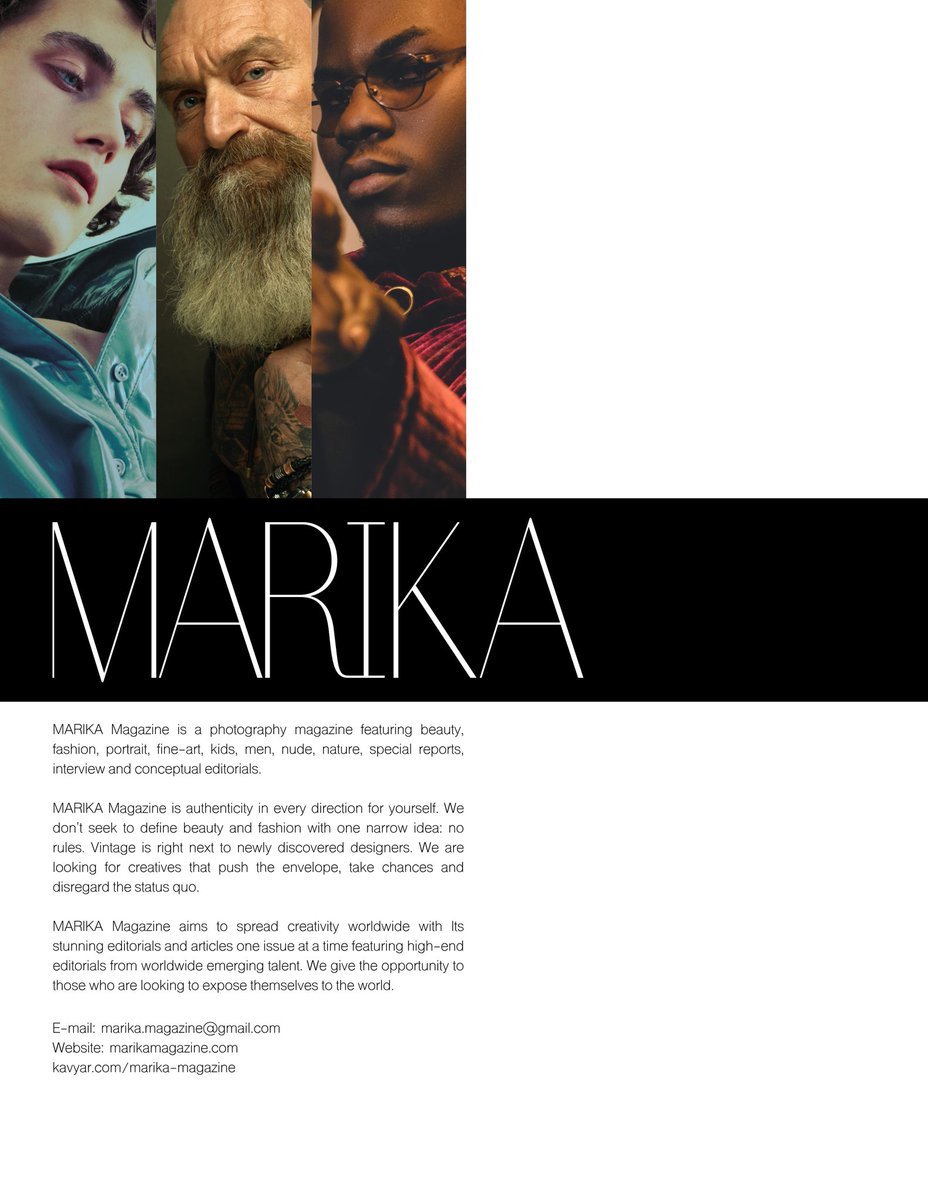 SERENE for @marikamagazine