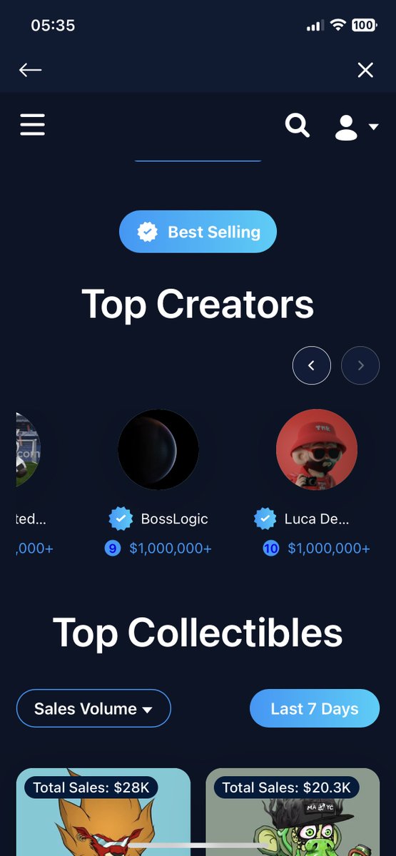 Kiddos all your hard work is paying off they told us we couldn’t make it but look at us TOP 10 CREATORS on the main <a href="/cryptocomnft/">Crypto.com NFT</a> page ❤️ It’s not the quantity but the quality we bring with <a href="/TMKNFT/">TMK</a> 🏆 Shout out to this amazing community we’ve created 🙏🏼

#TMKNFT #Foundation