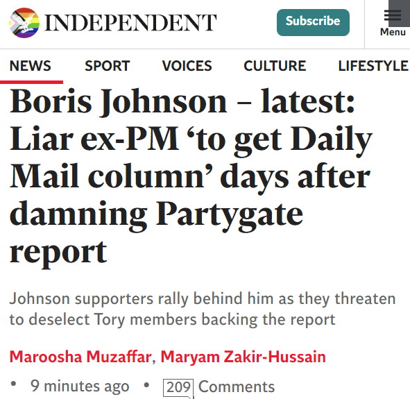 When Boris Johnson was a journalist, he got fired twice for lying.

So he entered politics, where he literally lied to Queen &amp; country, and then got fired AGAIN for lying...

And the Daily Mail thought:

"That's EXACTLY the kind of journalist we want informing our readers".