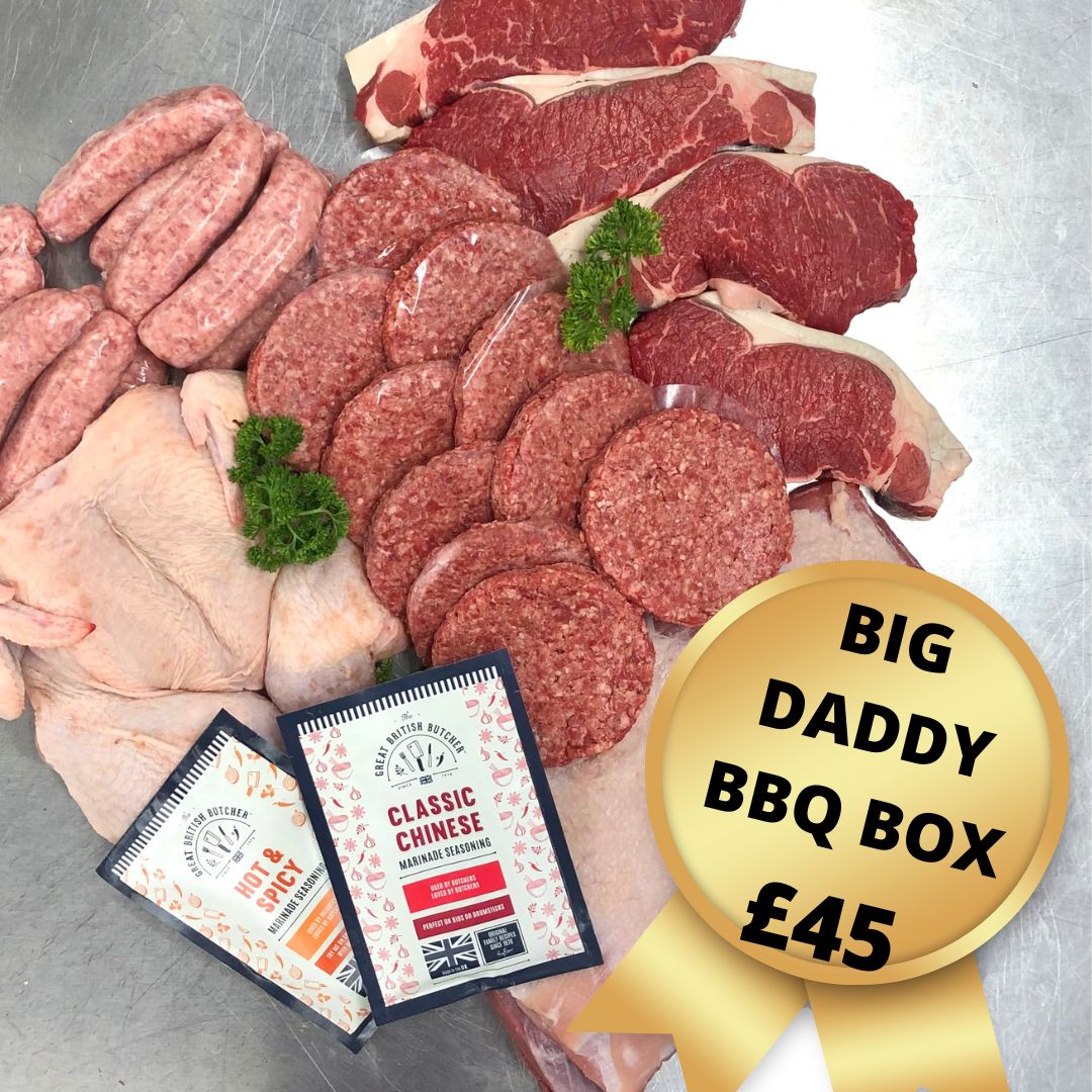 It's nearly Fathers Day... so perhaps you'll be chilling with a BBQ this weekend to celebrate the 'Big Daddy' in your life? If so, then check out our Big Daddy BBQ Box! It has everything you need for an amazing feast! 🥩🌭🍔🔥 rovesfarm.co.uk/store-front/ or pop in to the Farm Shop.😃