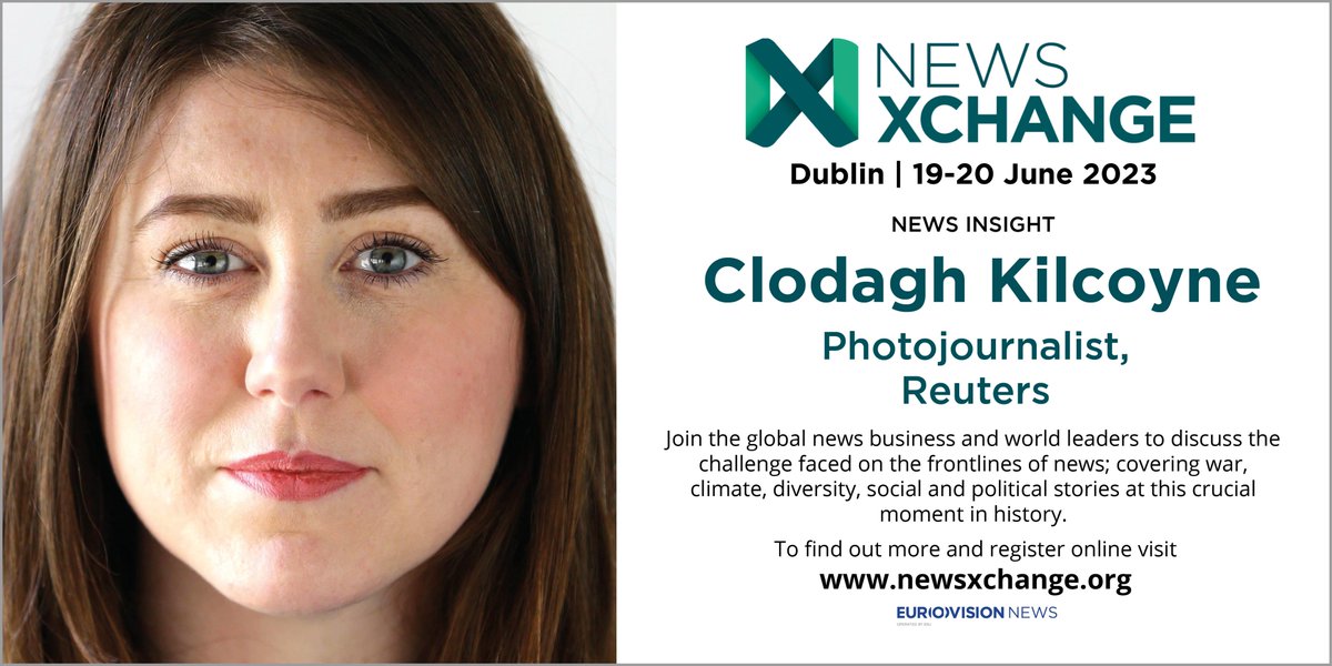 NEWS XCHANGE SPEAKER UPDATE Clodagh Kilcoyne Joins the session on covering the war in Ukraine. #newsxchange #ebu #dublin #news #reuters @ReutersAgency @ClodaghKilcoyne Find out more at newsxchange.org