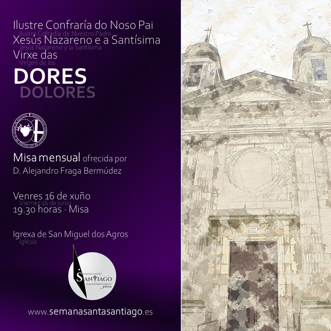 ⛪️ <a href="/CofDolSantiago/">Cofradía Dolores | Santiago</a>