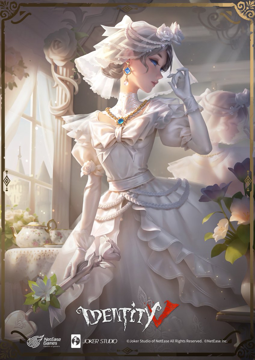 Dear Visitors, 
Her promise to you is that one day, you will see her dressed in white. 
Desires satisfied and eyes met, check out the Bloody Queen's ONCE Series costume - Promised Day! 💃Available on July.20 
#IDVanniversary #BloodyQueen #ONCE