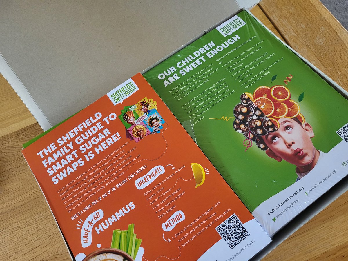 Just had a special delivery - these amazing new flyers from <a href="/sweetenoughshef/">Sheffield Is Sweet Enough</a>! 🙌