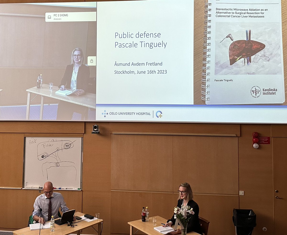 Ernesto Sparrelid (@sparrelid) on Twitter photo Superb defence today by Pascale Tinguely! <a href="/karolinskainst/">Karolinska Institutet</a> Great opposition and discussion by <a href="/AAFretland/">Åsmund A. Fretland</a> from <a href="/Oslounivsykehus/">Oslounivsykehus</a> <a href="/jengstrand/">jengstrand</a> from <a href="/HpbKarolinska/">Karolinska-HPB</a> part of the supervisor group. Important work on MWA for CRLM <a href="/hpb_so/">SoMe4HPB</a> <a href="/EAHPBA/">E-AHPBA</a> Superb defence today by Pascale Tinguely! <a href="/karolinskainst/">Karolinska Institutet</a> Great opposition and discussion by <a href="/AAFretland/">Åsmund A. Fretland</a> from <a href="/Oslounivsykehus/">Oslounivsykehus</a> <a href="/jengstrand/">jengstrand</a> from <a href="/HpbKarolinska/">Karolinska-HPB</a> part of the supervisor group. Important work on MWA for CRLM <a href="/hpb_so/">SoMe4HPB</a> <a href="/EAHPBA/">E-AHPBA</a>