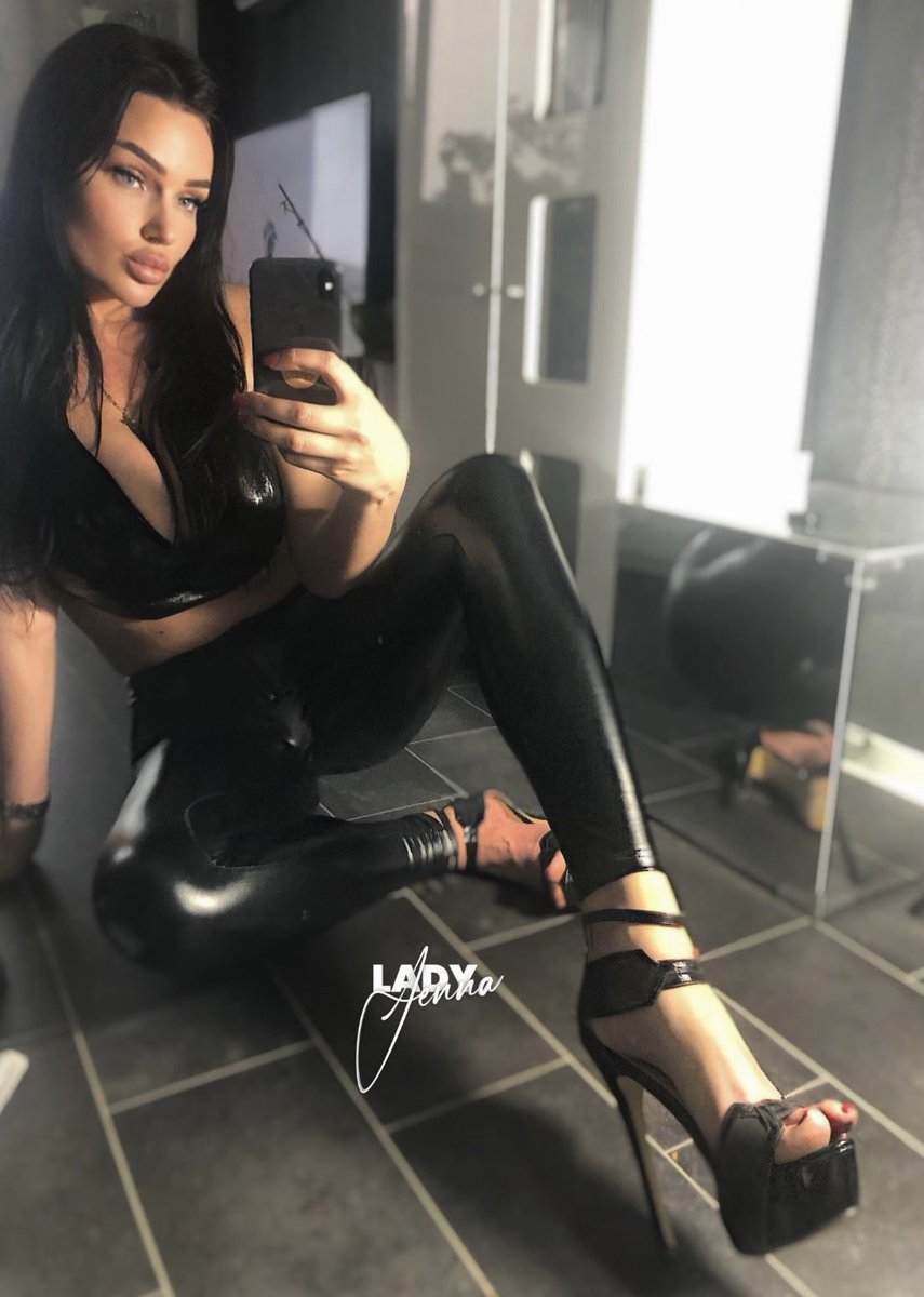 Follow me and get under my heel. onlyfans.com/lady__jenna