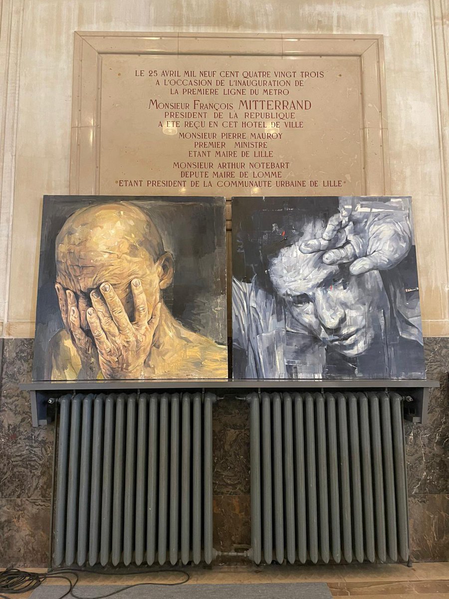Lille_en_commun's tweet photo. L’Hotel de Ville se métamorphose pour accueillir #SolidArt, organisé avec le @SecoursPop !

➡️ à partir de 14h et jusqu’à dimanche, venez découvrir les artistes présents. Une œuvre achetée, c’est un enfant qui part en vacances !

#DroitAuxVacances #LilleEnCommun https://t.co/f76Tb4S4PR
