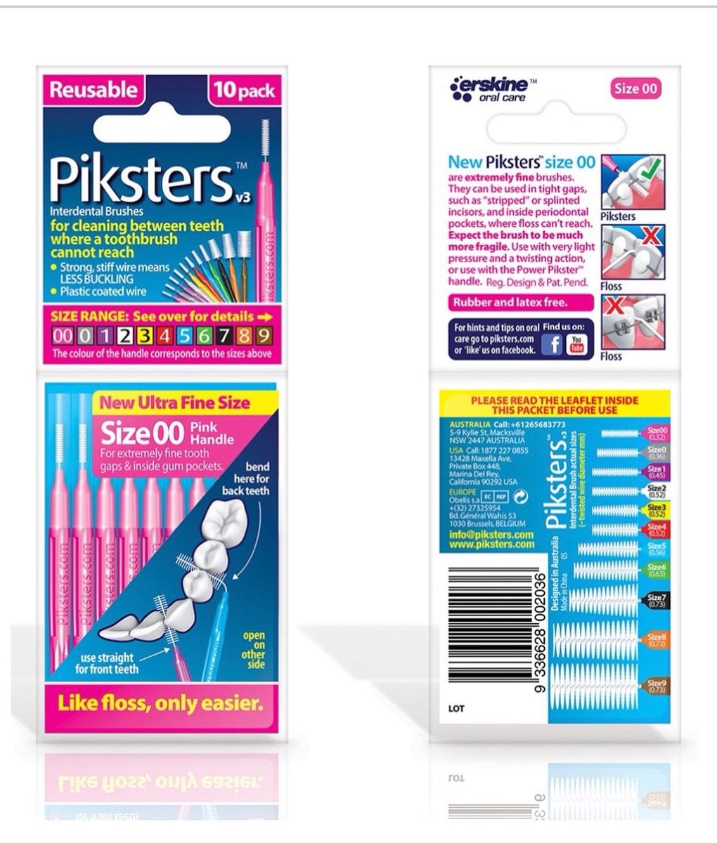 Are you a flosser or interdental brusher?  Or both 😀Want to reduce plaque build up.  Good news is we have plenty of interdental brushes on sale.

Use Promo Code EOFY23 at the checkout and start saving your teeth &amp; gums 😀

#TePe
#piksters
#oralhealth
#dentalprofessionals