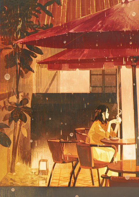 「rain」 illustration images(Latest｜RT&Fav:50)｜21pages