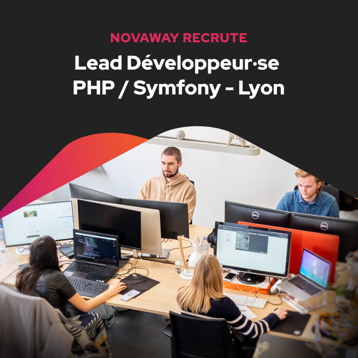 novaway's tweet image. #JobAlert 📣 Novaway cherche un.e Lead Développeur·se #PHP / #Symfony pour venir renforcer son équipe à Lyon ! Poste en #CDI. Télétravail partiel accepté. Pour consulter l'annonce, c'est par ici👉 novaway.fr/agence/recrute…
#JobTech #offredemploi #php #symfony