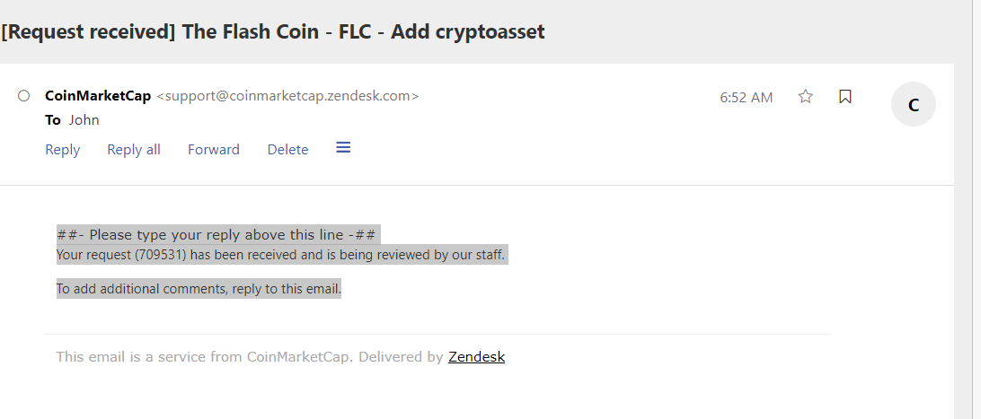 The Flash Coin (FLC) tweet media
