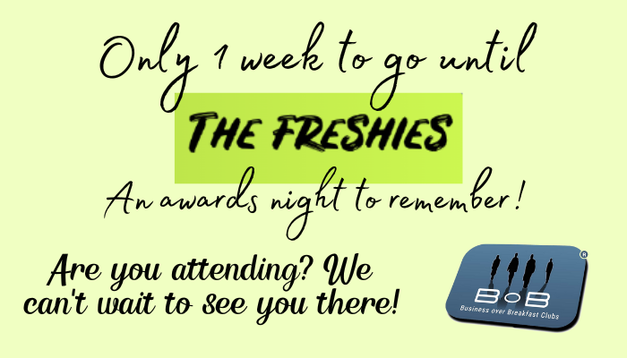 We're only a week away from the 2023 Freshies Awards, hosted by @fp_resourcing. Are you attending this year? #TheFreshies2023 #Awards