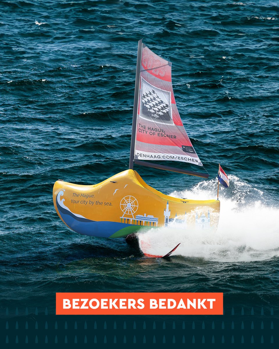 ⛵️| Namens The Ocean Race Den Haag: alle bezoekers bedankt!💙