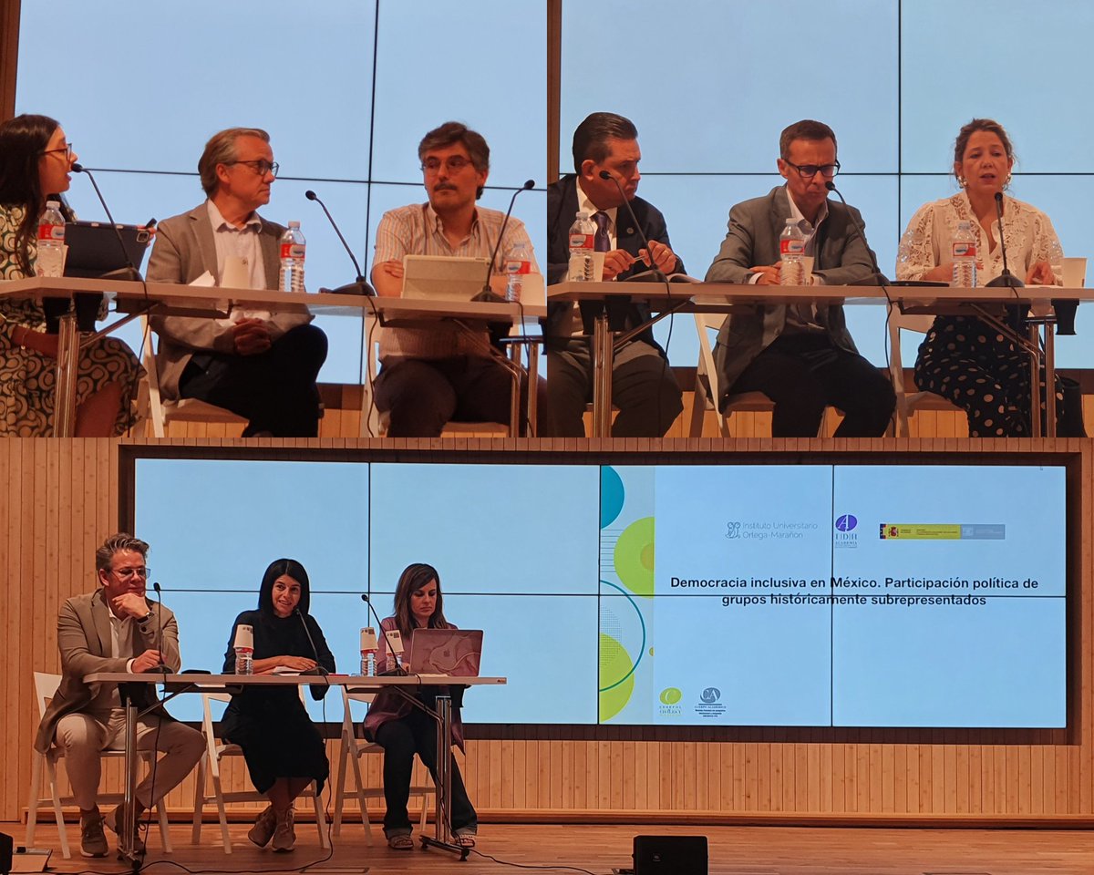 Ya en la clausura de la segunda sesión de este observatorio internacional de derechos políticos dedicado a la democracia inclusiva en México y la participación política de grupos históricamente subrepresentados en <a href="/fortegamaranon/">Fundación Ortega-Marañón</a> (con <a href="/AcademiaIDH/">Academia IDH</a>)