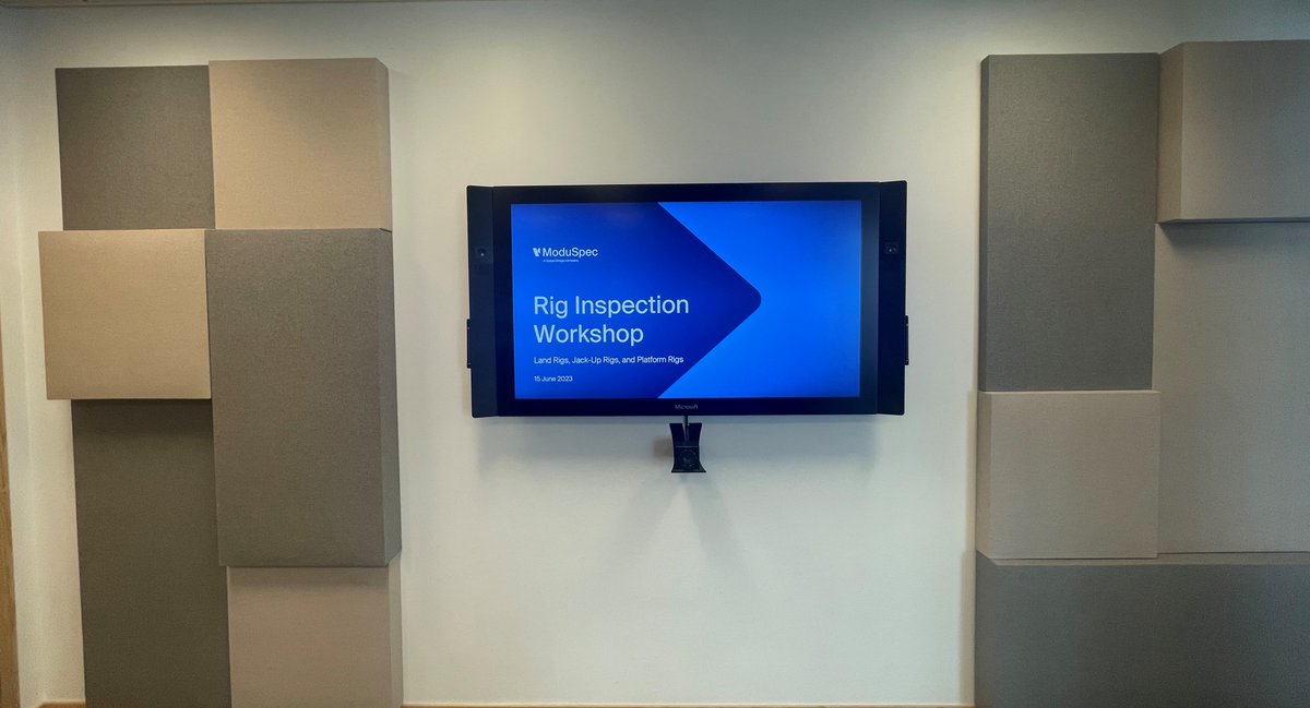 vysusgroup's tweet image. Moduspec’s Rig Inspection Workshop is back! We delivered our first RIW since 2019 to a very happy client in Paris – and we’re now planning our course calendar. Click below for more details.

bit.ly/3PfdOXG

#ModuSpec #RigInspectionWorkshop #Training