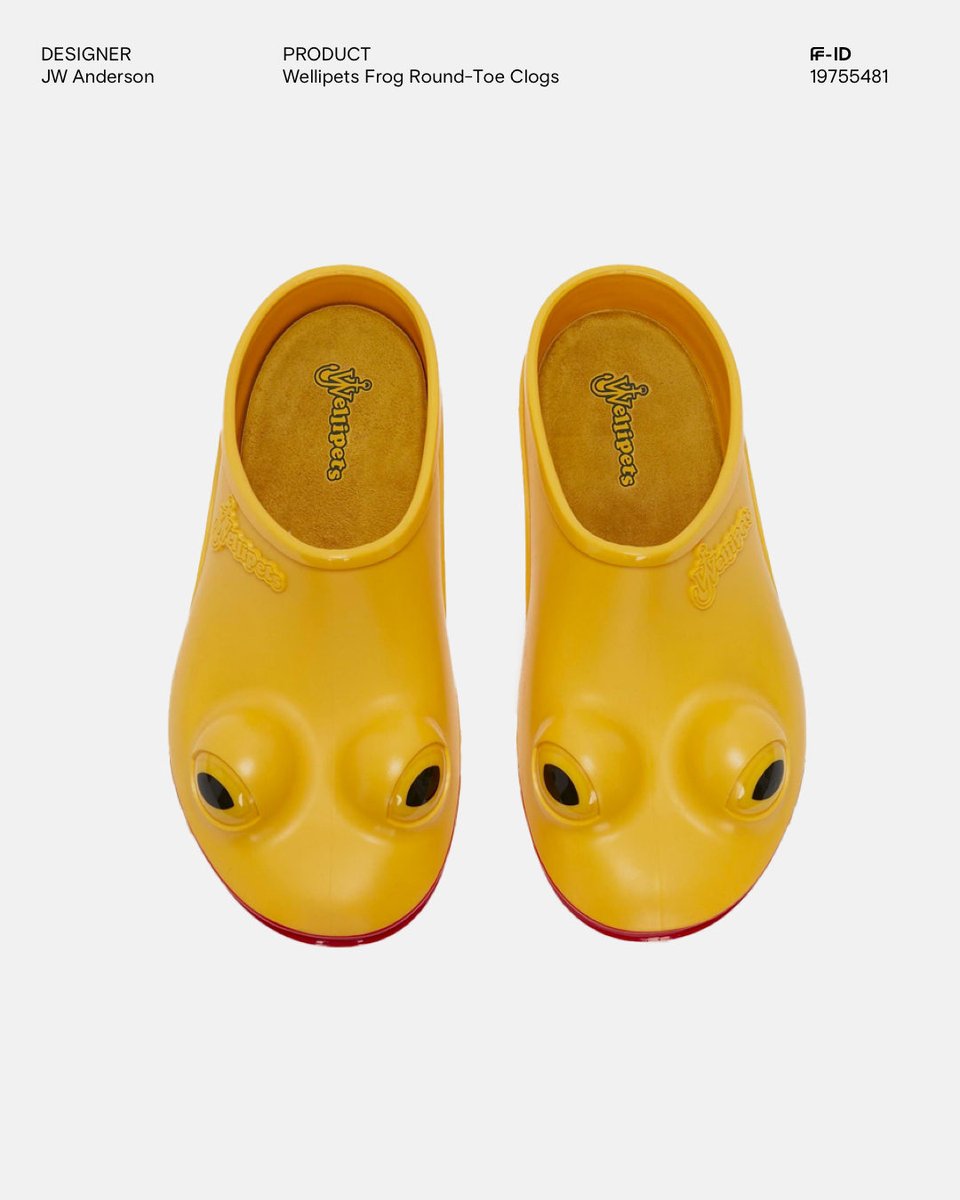 You won't want to miss this: the latest release from the #JWAnderson x #Wellipets collab sees the frog wellingtons revised as a new loafer. Shop yours now on #FARFETCH. shorturl.at/hyC16