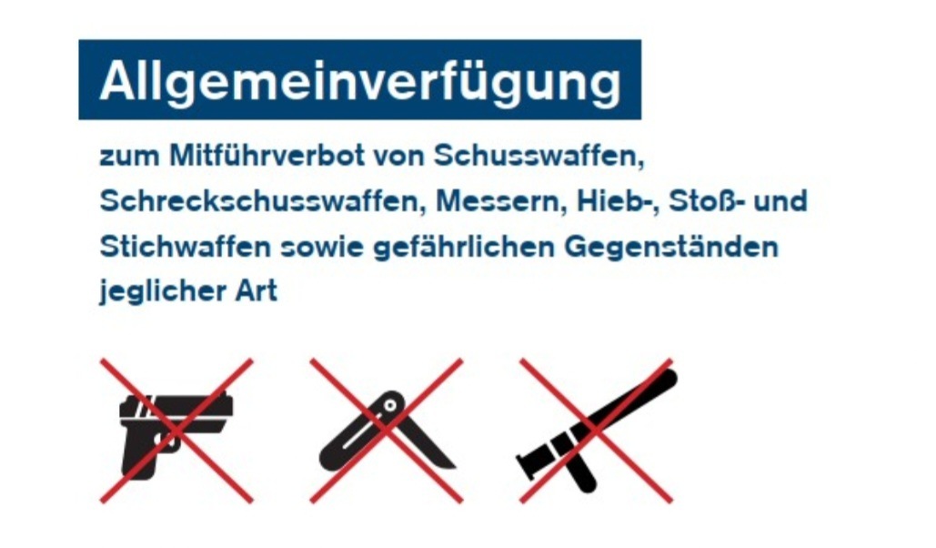 Bitte um Beachtung und RT

Für die Hauptbahnhöfe #Frankfurt am Main | | #Fulda | | #Mainz |  #Saarbrücken gelten ab heute, 15 Uhr - Sonntag, 20 Uhr unsere Allgemeinverfügungen. 

Mehr dazu unter: bundespolizei.de/SiteGlobals/Fo… 

Unsere Pressemitteilungen in den Kommentaren ⬇️