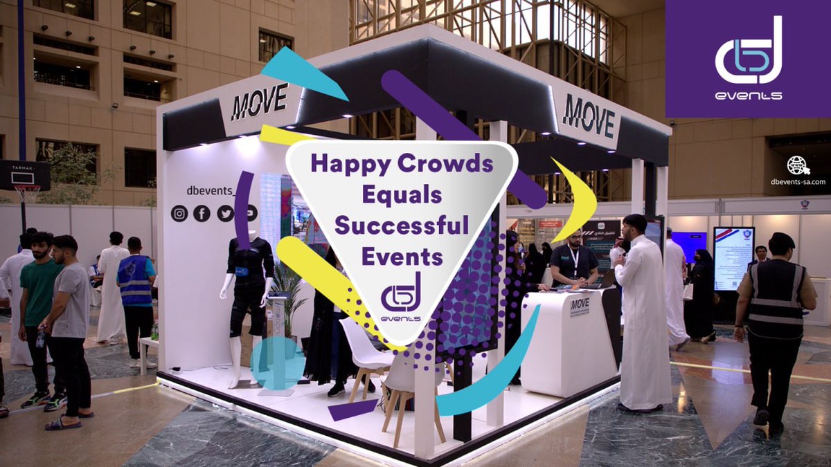 dbevents_s's tweet photo. Give your visitors the best visual and real experince by trusting our leading event planning company

We'd love to hear from you at: +966531020505
Or email: info@dbevents-sa.com

#crowd_management #branding_services #booth_management #event_management https://t.co/Lf0UWfrtxN
