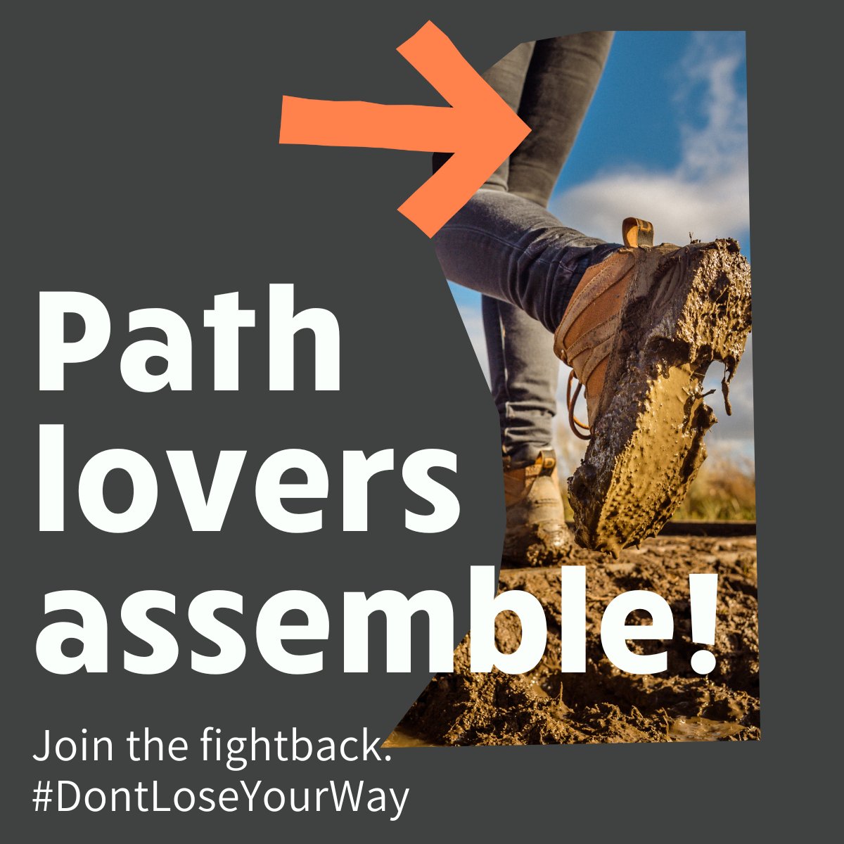 Our walking rights didn’t happen by accident...

These paths were shaped by our ancestors over centuries 🥾 & our rights to walk them fought for by ramblers past 

We can't sit back & let them be eroded. Not on our watch.

Join the fightback ✊ #Volunteer

dontloseyourway.ramblers.org.uk