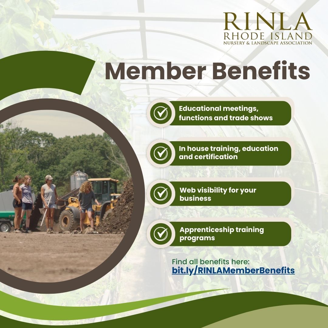 As a member of RINLA, you'll have access to a wealth of resources, community, and support designed to help you improve your business growth and development in Rhode Island's green industries! Find all of RINLA's member benefits here: bit.ly/RINLAMemberBen… #BecomeARINLAMember
