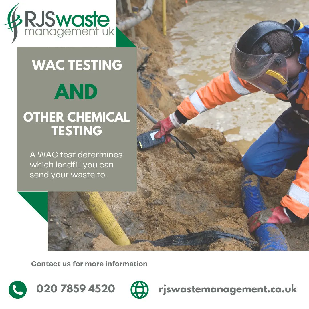 Do you need WAC testing in London?

Our specialist analytical laboratories can help with: 

✔️ Asbestos testing
✔️ WAC testing 
✔️ Chemical testing
✔️ Marine industry testing
✔️ Microbiology testing 

👉 buff.ly/32nyWVg 

#WACtesting #AsbestosTesting #ChemicalTesting