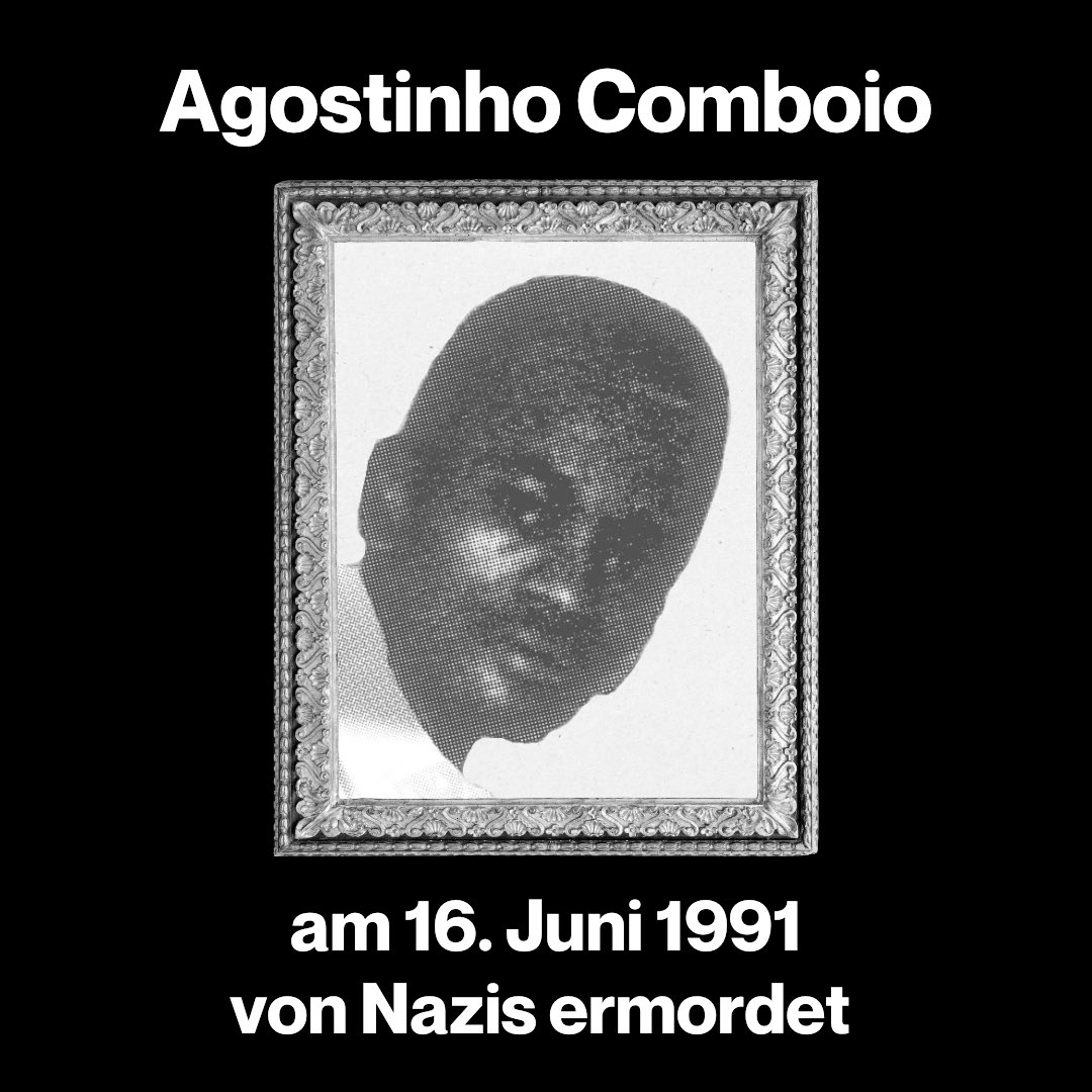 Heute vor 32 Jahren wurde Agostinho Comboio, im Alter von 34 Jahren  in Friedrichshafen von dem 19-Jährigen Nazi Mario Radovanovic verprügelt und erstochen.
Obwohl der Täter aus seiner rechtsextremen- und rassistischen Gesinnung kein Geheimnis macht, wird der Täter vom Gericht…
