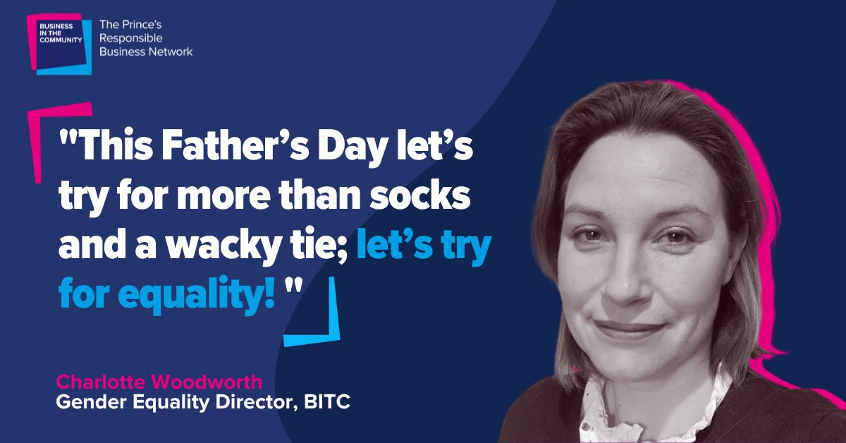 This #FathersDay, our #GenderEquality Director @charliwoodworth highlights equality for dads. The UK's support for new dads is lacking, but positive changes are happening as companies embrace equal + enhanced #ParentalLeave. Discover what your org can do: bitc.org.uk/blog/dads-need…