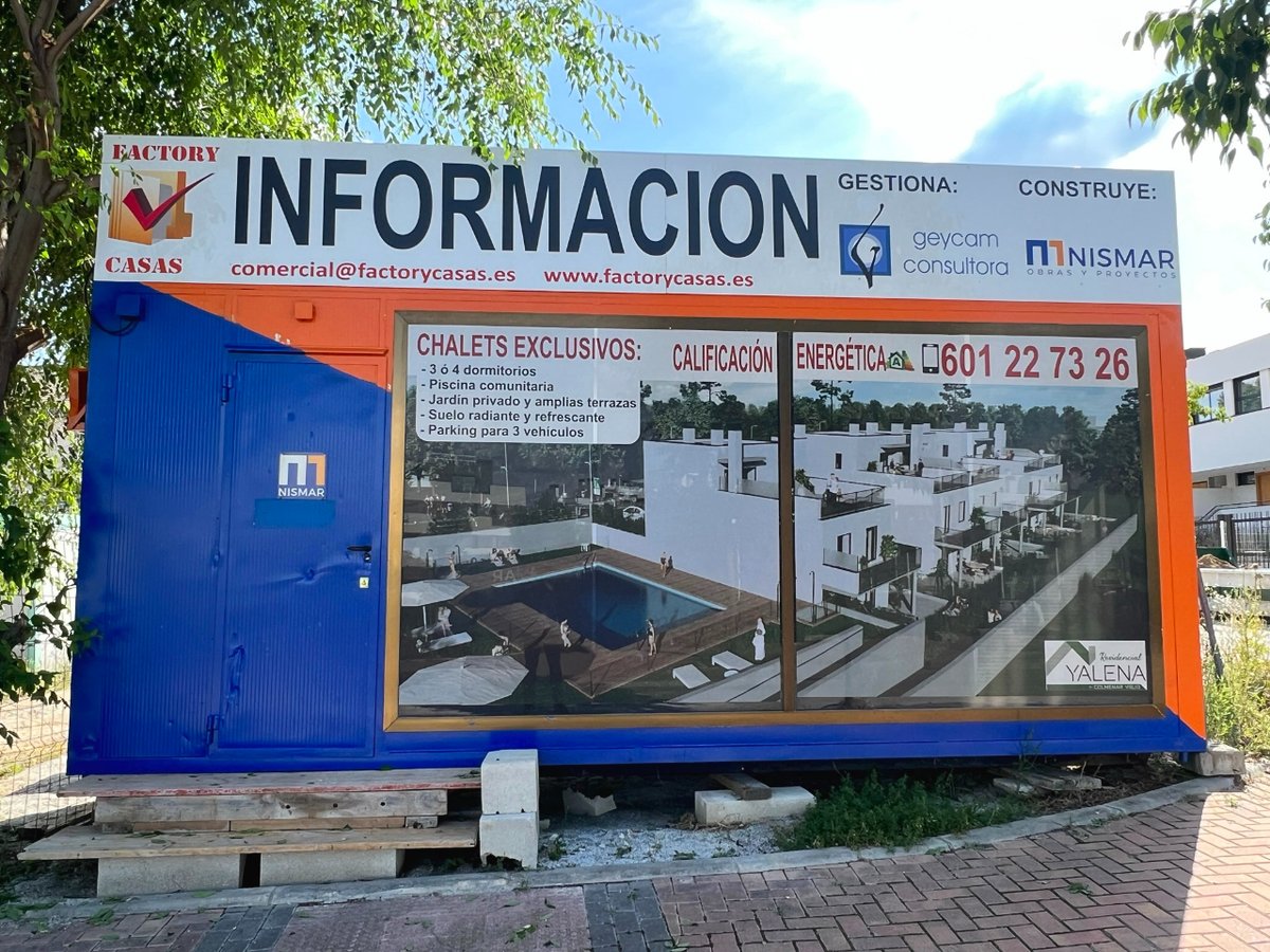 🏡 𝗥𝗲𝘀𝗶𝗱𝗲𝗻𝗰𝗶𝗮𝗹 𝗬𝗮𝗹𝗲𝗻𝗮.

Infórmate de nuestra promoción en la caseta de obra o en el teléfono 601 22 73 26. 📱

#nismar #obranueva #hogar #proyectos #madrid #casas #residencial #arquitectura #obra #piscina #design #construction #proyecto #instahome #yalena
