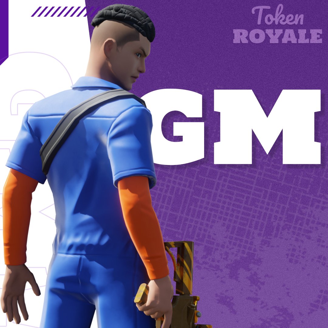 tokenroyaleio's tweet photo. GM everyone, the best day of the week has arrived! 💜

Our team is gonna play Token Royale this weekend, will you join us? 👀🎮

#tokenroyale #FPS #gaming #gamer #valorant #eSports #fortnite #pubg #web3 #NFTCommunity https://t.co/RxNGjDTgru