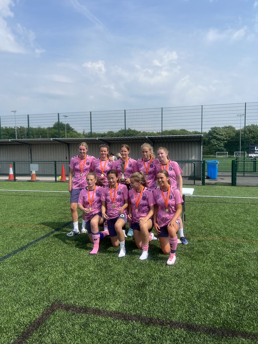 Congratulations to the @EvertonCollege Girls for being crowned champions of our women's football tournament last weekend, a brilliant display from them all!⚽️🥇