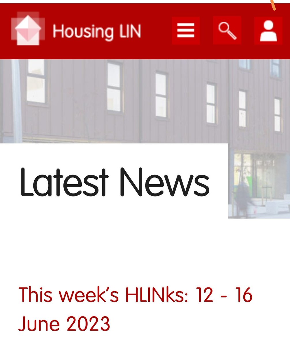 Jeremy_HLIN's tweet photo. And look what else caught my interest in #JeremyTalks:
🎥YouTube conf videos from #housingCHIC in Barcelona
🏆#HousingwithCare awards
📔#AssistedLiving report from USA
🧑‍🦽#accessiblehousing article 
🏥reviews
📡#TAPPI Steering Board mtg
🏘️upcoming #Housing2023 conf in Manchester https://t.co/nV5Be9be3G