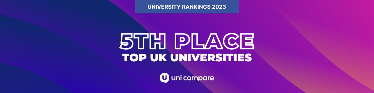 🎉 We're pleased to share the news that #SwanseaUni has ranked 5th in the Uni Compare University Rankings 2023 –  the ultimate league table of the best universities in the UK. 

100% of students who reviewed Swansea Uni said they would recommend it 🙌

➡️ universitycompare.com/rankings/all