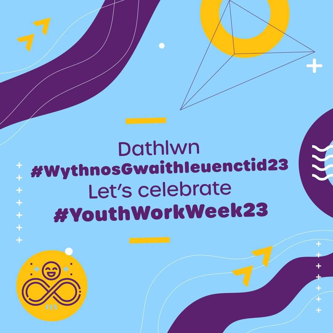 Not long now! Come along and meet our Youth Work teams to celebrate #YouthWorkWeek2023
There will be a BBQ, Pizza Oven, inflatable fun, games and much more! 🤗 @IeuenctidCymru