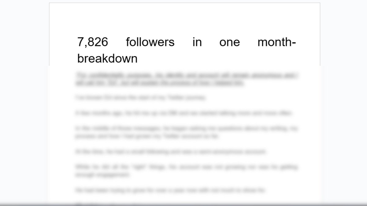 IAmOscarAdrian's tweet photo. One of my clients gained 7,826 engaged followers last month.

Promised 2 days ago that if enough people wanted, I'd create a case study of how I helped him.

Want me to DM the 8-page document to you for FREE?

•Like this post
•Comment “7k”

*24 hours only*

(Must be following) https://t.co/0M9zdgT8e6
