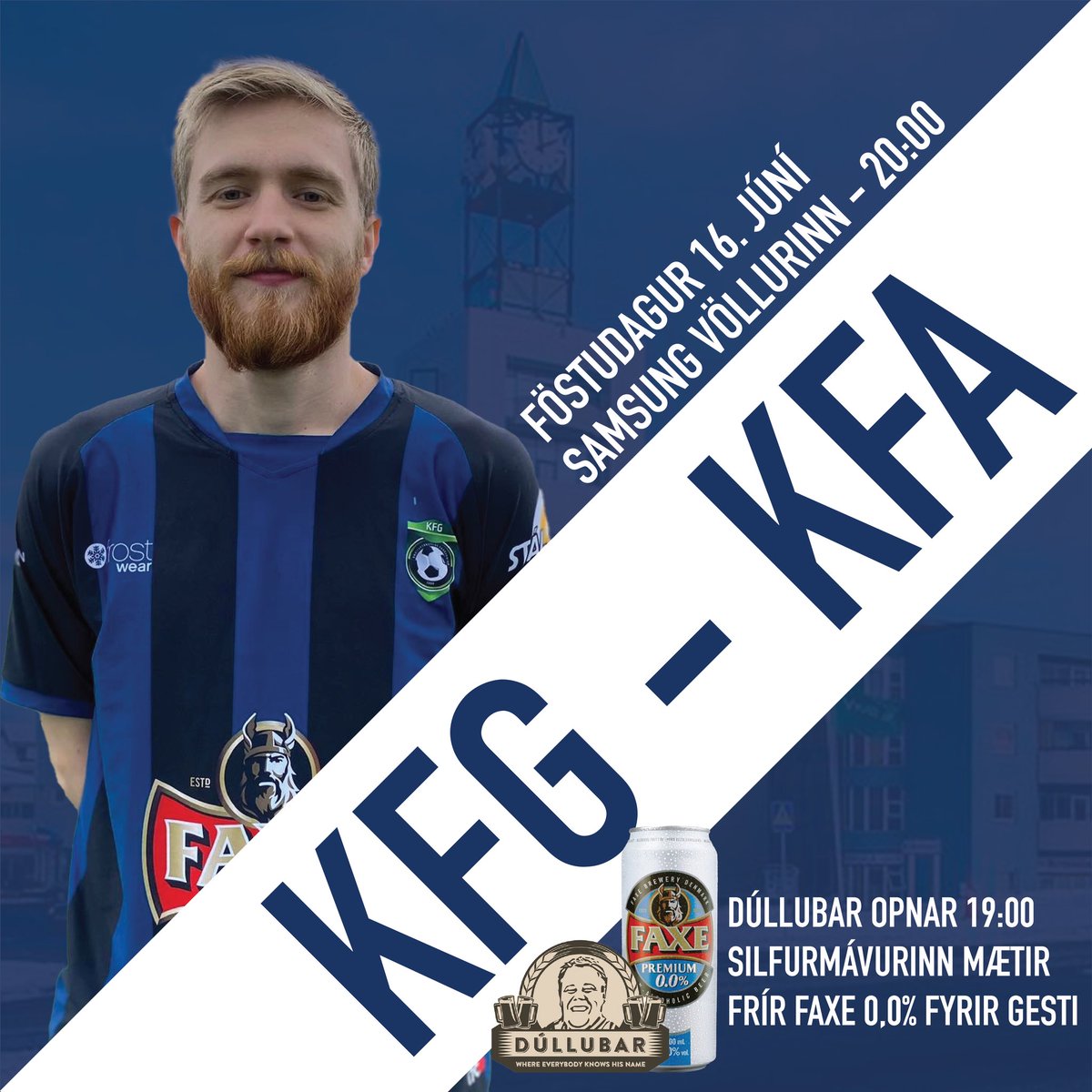 Leikdagur!!

Sjáumst í borgara🍔 og Faxe 🍺 á Samsung í kvöld!