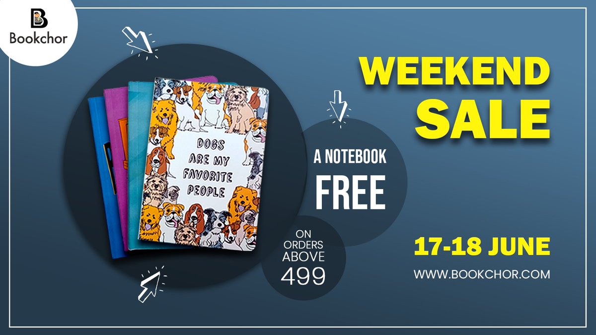 Here's the best deal to nail, 😉
Get a free Notebook at the weekend sale 📚

Catch on your collection before it's too late. 😬
.
No coupon required
.
#bookchor #booksforsale #weekendsale 💟 #booklovers #bookishlife💗 #loveforbooks