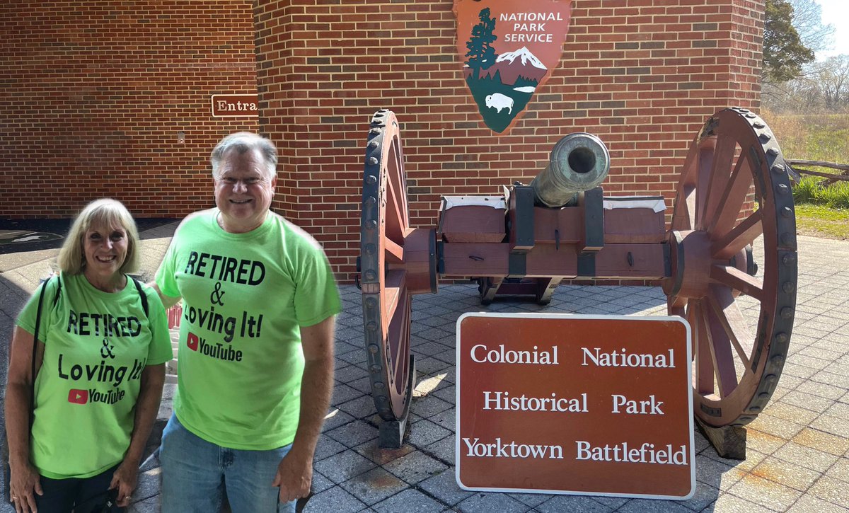 retirednloving's tweet photo. Battle-Scarred Landscapes of Colonial National Historical Park Yorktown ... https://t.co/01bVdKg3GD via @YouTube
#History #historic #colonialnationalhistoricalpark #Yorktownbattlefields #Battlefield #YouTube #travelblogger #parks #war @NationalHistory @colonialwmsburg #live https://t.co/Xz8f4Fezqg
