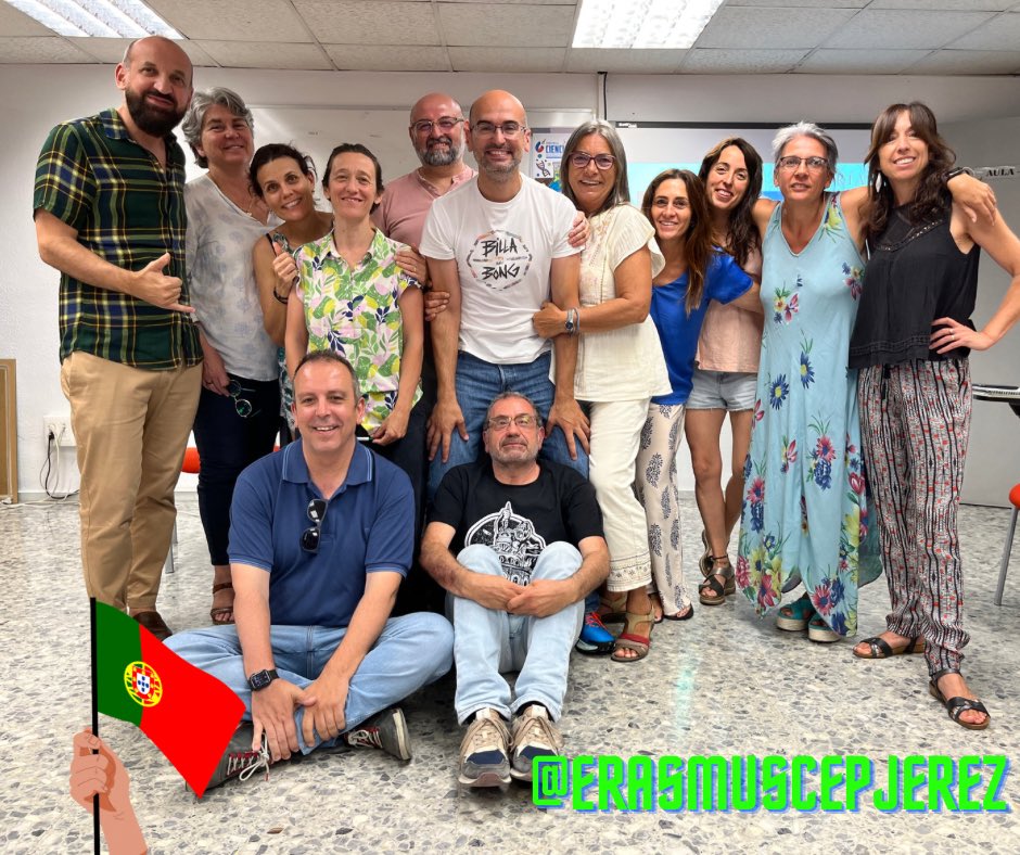 erasmuscepjerez's tweet photo. Sesión de difusión de #jobshadowing en #maceira 🇵🇹 con @pedrocadiz68 en @cepdejerez @sepiegob @erasmusplus.projects #erasmus #erasmusplus #erasmusproyect @educaand @FormacProfAnd https://t.co/hW3qhWpMAB