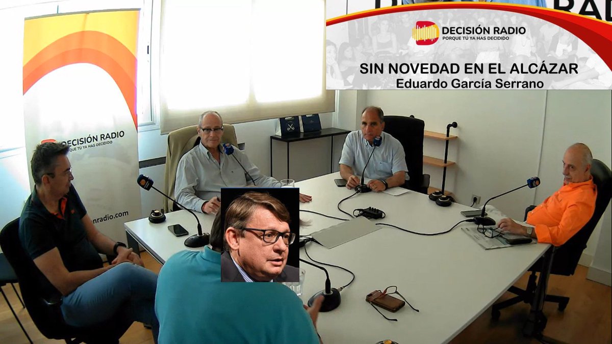 MasRazonqUnSant's tweet photo. 🗓️Sábado #17Junio
🕙10h
🎙️#SinNovedadenElAlcázar @DecisionradioES
💻https://t.co/uEZCcrhVeE
Debatiré con:
➡️@EGSerranoECDE
➡️@Mynestrillas
➡️Juanma Cepeda
➡️@albertopascualm
Sobre
👉Pactos tras Elecciones #28M
👉LMD y Profanación Valle de los Caídos
👉ZP y ETA
👉#MemoriaAzul https://t.co/rxKzGtpT1k